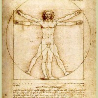 Vitruvian Man ~ public domain image by Leonardo Da Vinci
