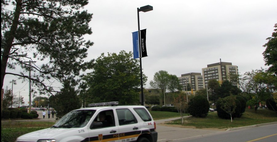 Now reads "Christie" instead of Waterloo on the flag, University of Waterloo text removed from the vehicle